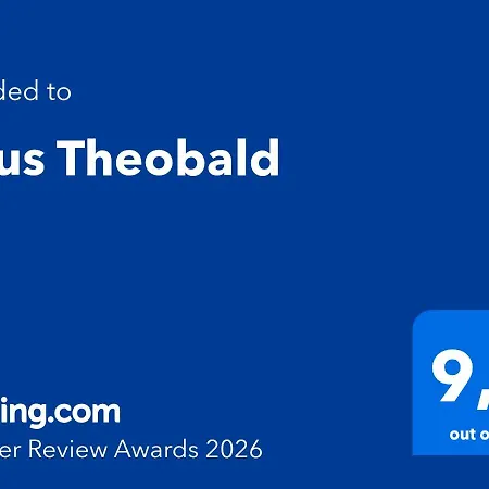 Haus Theobald Apartman *